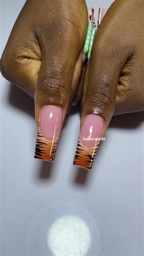 Finally did it 😍#nailtechincalabar #calabarnailtech #sallienailedit #transition #sallienailedit