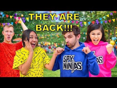 REGINA GINERA is BACK! 😍 SPY NINJAS REUNION 🥰 Chad Wild Clay & Vy Qwaint