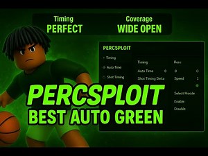 PERCSPLOIT IS CRAZY! 🤯 BEST PLAYGROUND BASKETBALL SCRIPT (Auto Green + Max Overall)