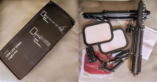 Apexel APL-FL19 Two-Light Kit: Fit For Tabletop Photography