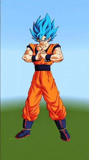 Ultimate Pixel Art Collection in Minecraft | Goku, Tanjiro, Gojo, Ben 10 & Muzan