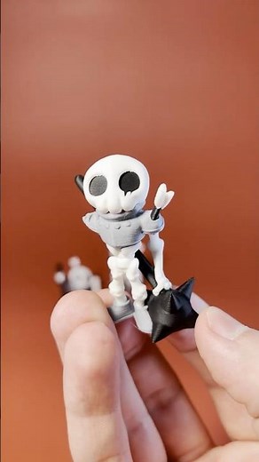3D Printed Skeleton minis that don't need support