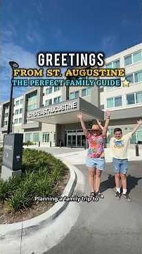 St Augustine Florida Itinerary. #staugustine #familyfun #familytime #hotelreview