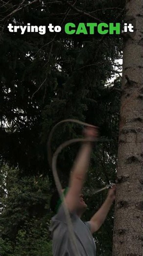 The rope toss is becoming a skill