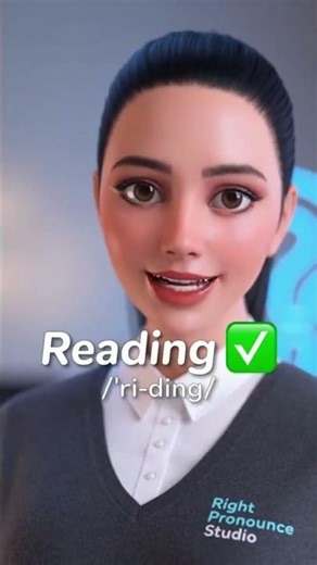 How to Pronounce Reading | English Sounds #dailyenglish