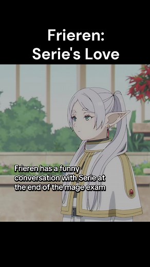 Exploring Frieren's Conversation with Serie