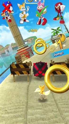 Top 4 Character of Sonic Dash Super Android Gameplay #shorts #run #gaming