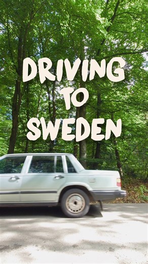10 days in Sweden, after driving from the UK. #travelvlog #visitsweden #volvo740 #travelcouple