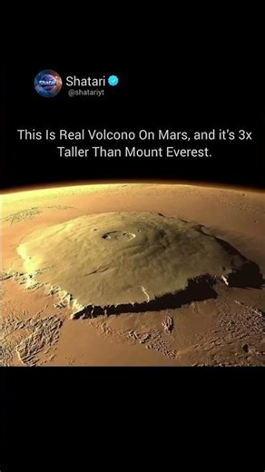Mars Has a Volcano 3× Taller Than Everest