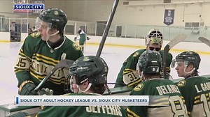 Sioux City Adult Hockey League Vs. Sioux City Musketeers