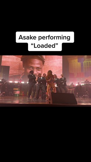Asake Live Performance at O2 Arena in London