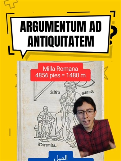 Falacia ad antiquitatem #pseudociencia #terraplanismo #negacionista #Historia #ciencia