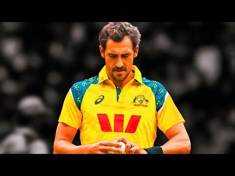 Mitchell Starc Fast Bowling Action in Slow Motion | Australia Left Arm Fast Bowler | Ground View
