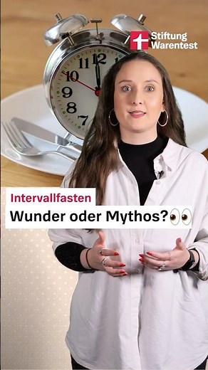 Intervallfasten: Wunder oder Mythos? Vorteil + Nachteil (Stiftung Warentest) #abnehmen #gesundheit