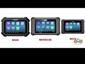 OBDSTAR MOTOSTAR vs MS80 vs MS70 Motorcycle Scanner