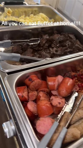 Ultimate Home Buffet Experience with 3-in-1 Bar