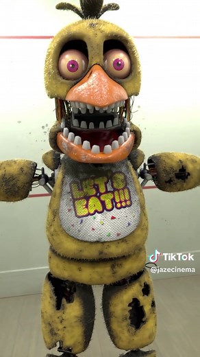 Withered Chica in Real Life | FNaF 2 Movie Voice Lines Animation