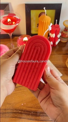 Rainbow Candle #scentedcandles #candlemaking #diy #creative #creativeideas