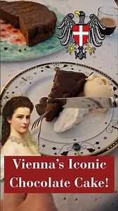 😊Vienna's Iconic Chocolate Cake!Sachertorte #wien #vienna#cake #cuisine #glamour#delicious#austria