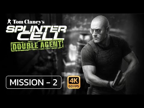 Playing Splinter Cell Double Agent Walkthrough Gameplay Mission 2 - (FULL GAME)