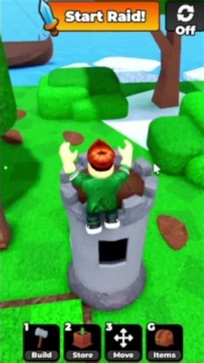 Defend Your Castle! #roblox #gaming #robloxshorts #shorts