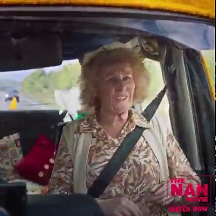 Hit the road with Nan and get ready for a wild ride. 👵🚗🎶 #CatherineTate stars in #TheNanMovie — Watch now On Demand: geni.us/TheNanMovie | Screen Media
