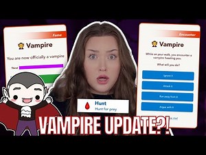 THE VAMPIRE UPDATE IN BITLIFE?! *REVIEWING YOUR CONCEPTS*