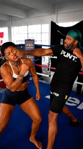 Adrien Broner Shows Chrisean Rock How to Do A Perfect Pull Back Counter