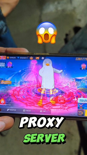 How To Download Proxy Server In Free Fire 😱🔥Free Fire Proxy Server Proxy Server #freefiremax