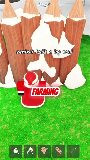 🤔How to build a CHEAP AFK farm in 99 Nights In The Forest🎖️ #roblox #99nightintheforest