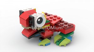 LEGO MOC-111502 Tropical Frog (LEGO 30581 Alternate) (Creator > Creator 3-in-1 2022)