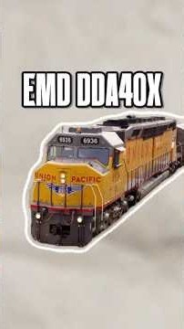 EMD DDA40X Centennial – Lokomotif Diesel Terbesar di Dunia!