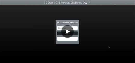 #javascript #webdevelopment #frontenddevelopment #30daysofcode #palindromechecker #buildinpublic #codingjourney | Ameer muhammad