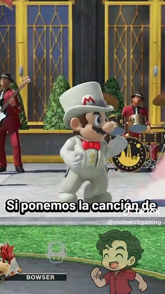 Super Mario Odyssey en Smash: banda de Jump Up Super Star y Pauline
