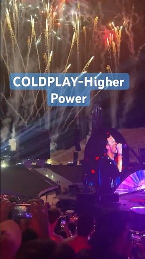 LIVE‼️COLDPLAY - Higher Power El Paso, TX June 14, 2025 #coldplay #coldplayconcert #elpaso