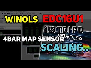 TDI 4 bar Map Sensor scaling - Winols How to