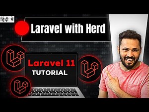 Laravel 11 tutorial in hindi # install laravel with herd #laravel11