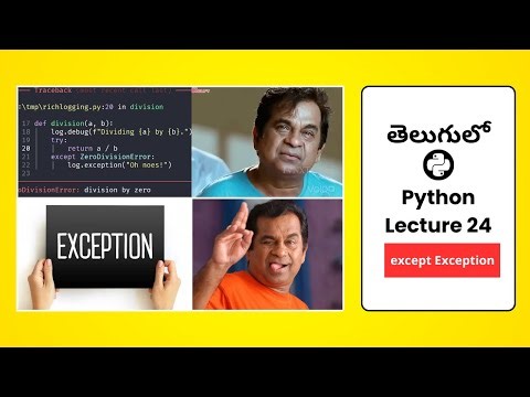 Errors ni Easy ga Handle cheyyandi 😎 | Exceptions Explained in Telugu
