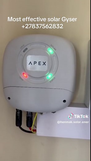 #solargyser #solar #waterheating #HenmakSolar