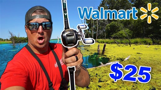 Walmart $25 lure challenge catches surprising amount of bass