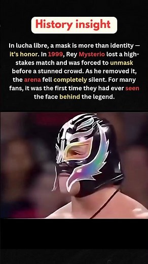 The Night Rey Mysterio Lost His Mask