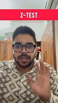 What Is a Z-Test? #ugcnet2025 #commercejrf #shubhamsir #ugcnet