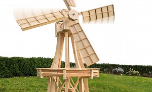 Skelett-Windmühle
