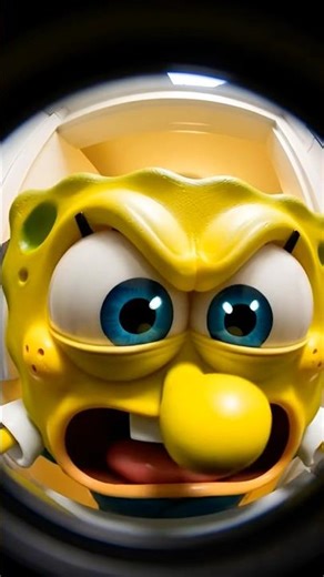 Ring doorbell cam pov vs SpongeBob SquarePants #shortsfeed #shorts #trending #sora2