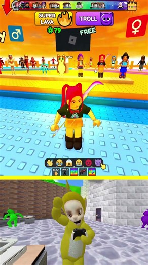 💛 LaaLaa Plays Roblox 100 Player Lava Escape