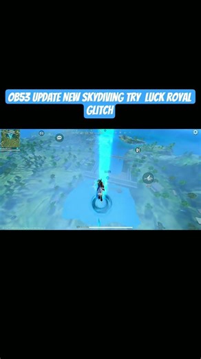 OB53 update new skydiving try luck Royal glitch #ff #reels #viral