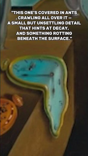 "Why Are These Clocks Melting? 😨 (Dalí's Hidden Meaning)"