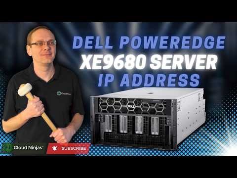 Dell PowerEdge XE9680 Server IP Address Setup | Configuring XE9680 IP Address | Static & DHCP Setup