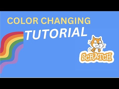 Color Changing Tutorial In Scratch! 🌈 😺 🐈