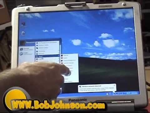 Panasonic #Toughbook #CF-29 Touchscreen Demo
